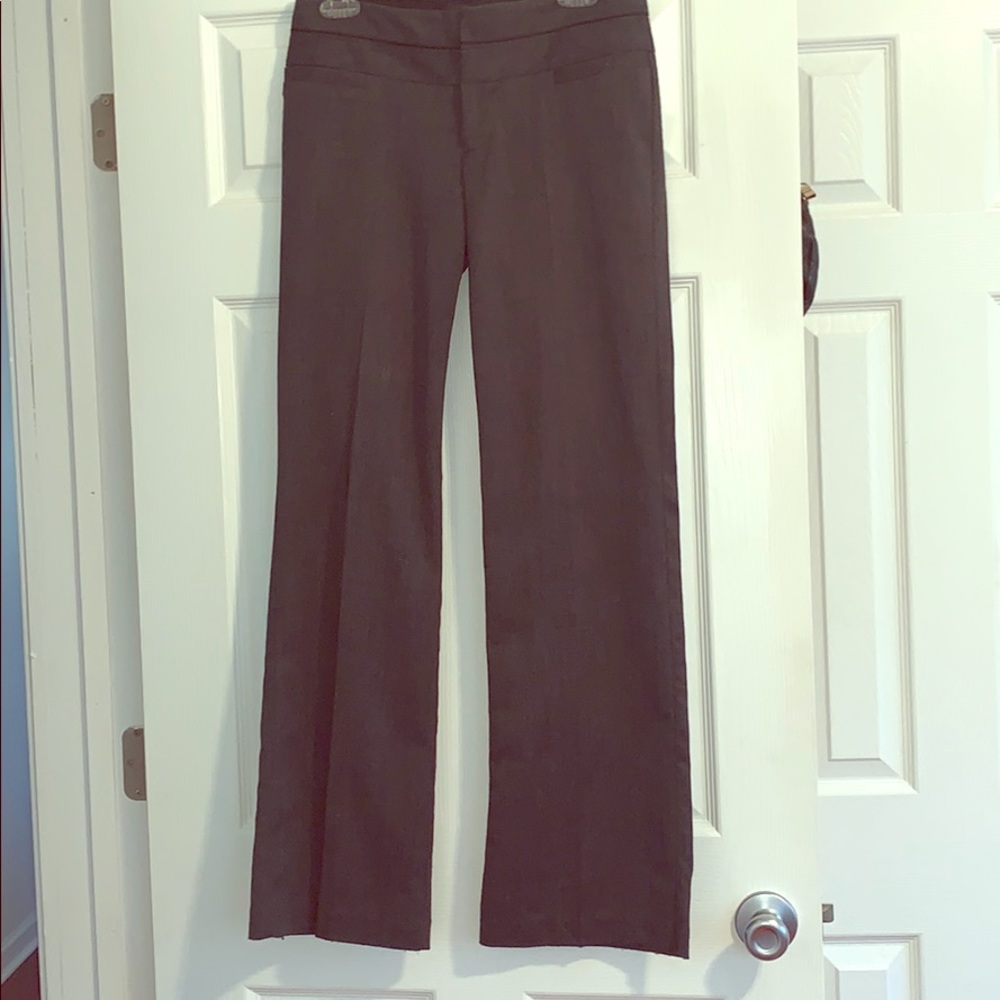 Grey Interior slacks.